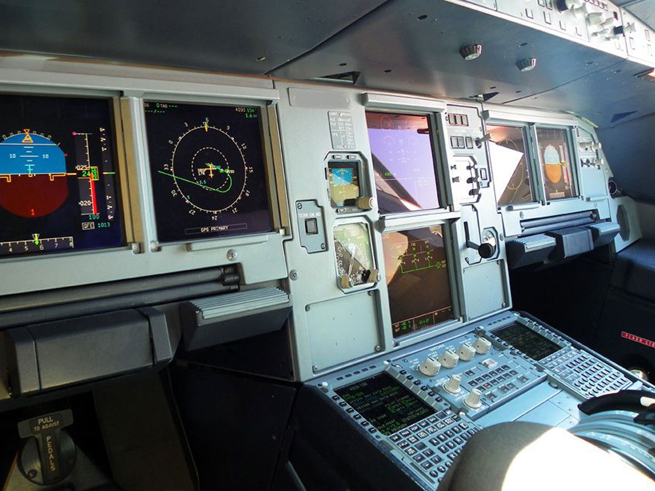 airbus-corporate-jet-cockpit Airbus Corporate Jet (Cockpit) - Available for Private Charter at Execflyer
