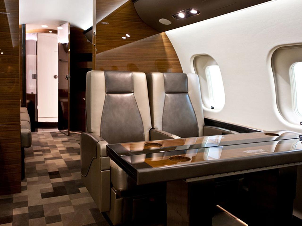 bombardier-global-6000-interior Bombardier Global 6000 (Interior) - Available for Private Charter from Execflyer
