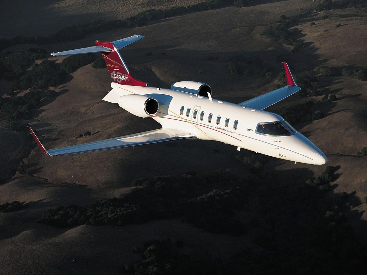 learjet-45-exterior Learjet 45 (Exterior) - Available for Private Charter from Execflyer